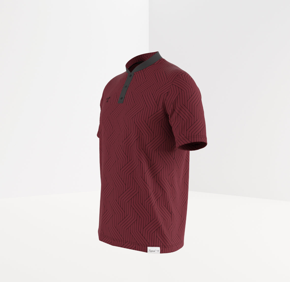 The Vector | Men's Collarless Golf Polo